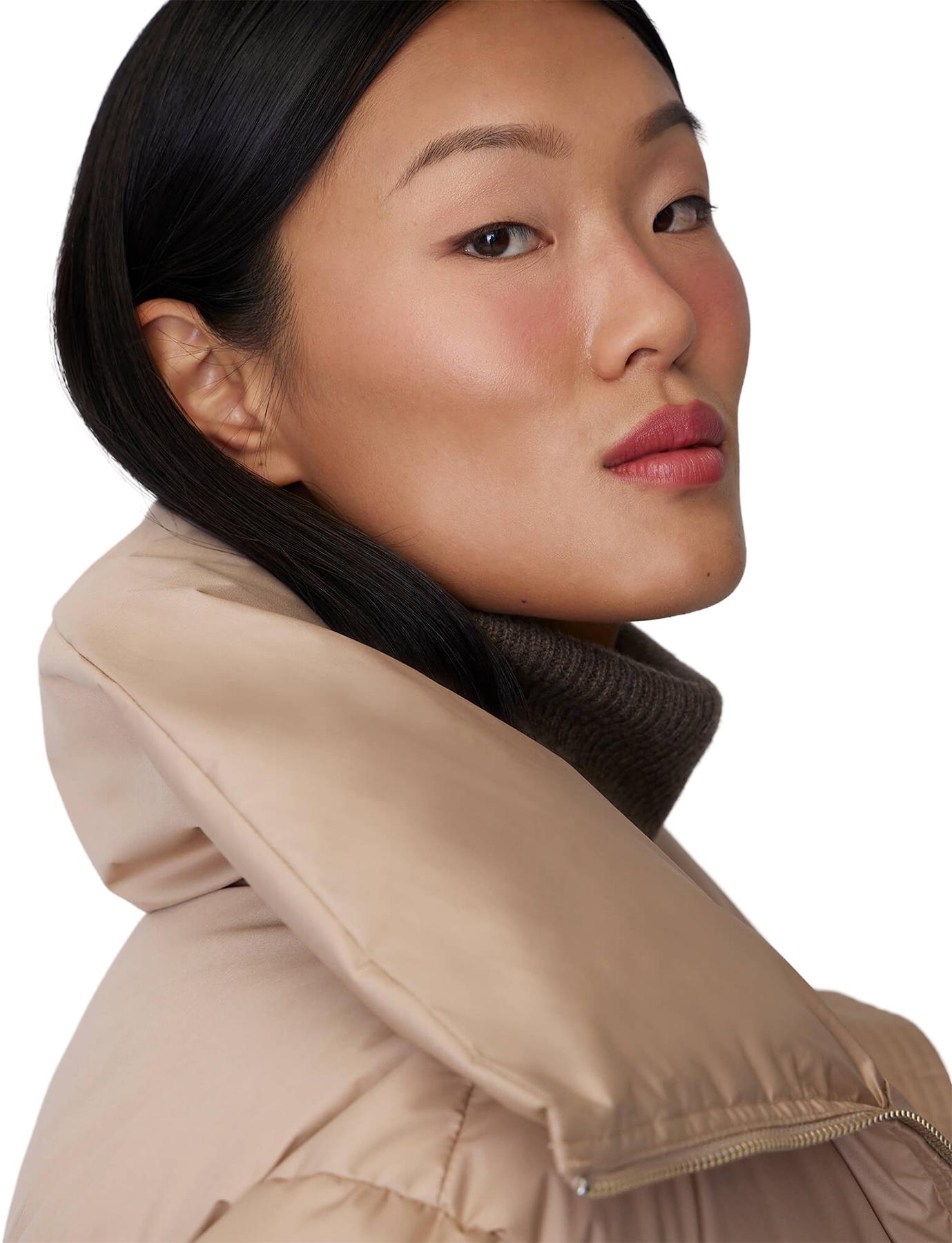 Numéro de l'image de la galerie de produits 3 pour le produit Manteau matelassé en duvet Gisele Long - Femme