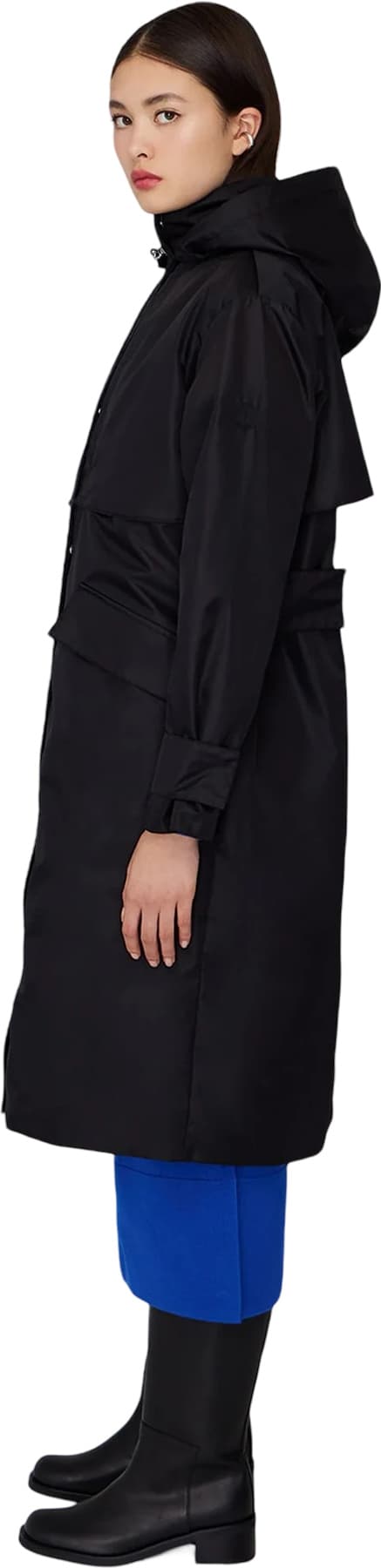 Product gallery image number 4 for product Marina Hooded 3-in-1 Trench Coat