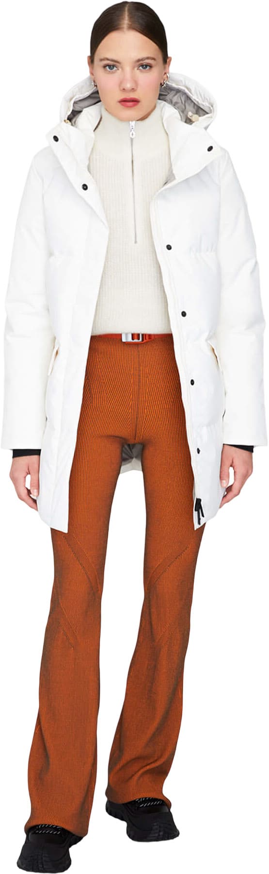 Product gallery image number 6 for product Chloe Hooded Down Winter Jacket - Women's