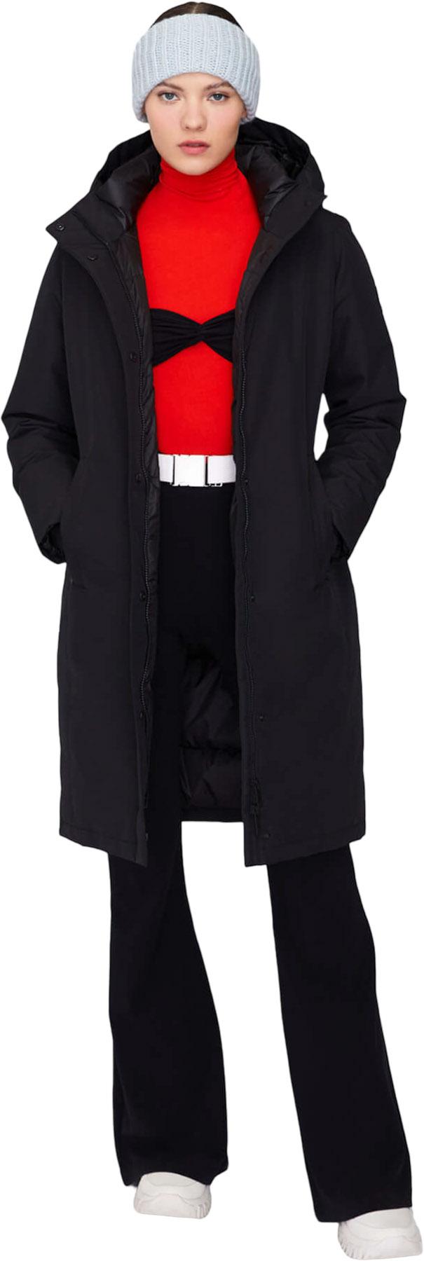 Product gallery image number 5 for product Manteau d'hiver en duvet à capuchon Fermont - Femme