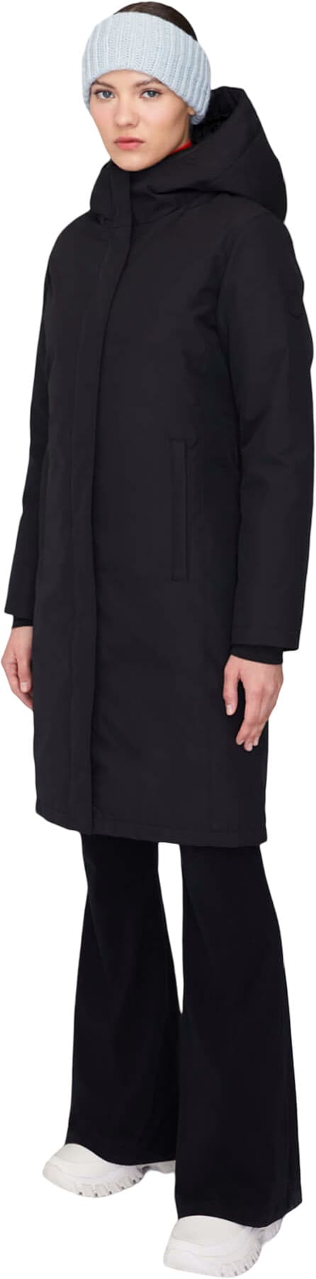 Product gallery image number 4 for product Manteau d'hiver en duvet à capuchon Fermont - Femme