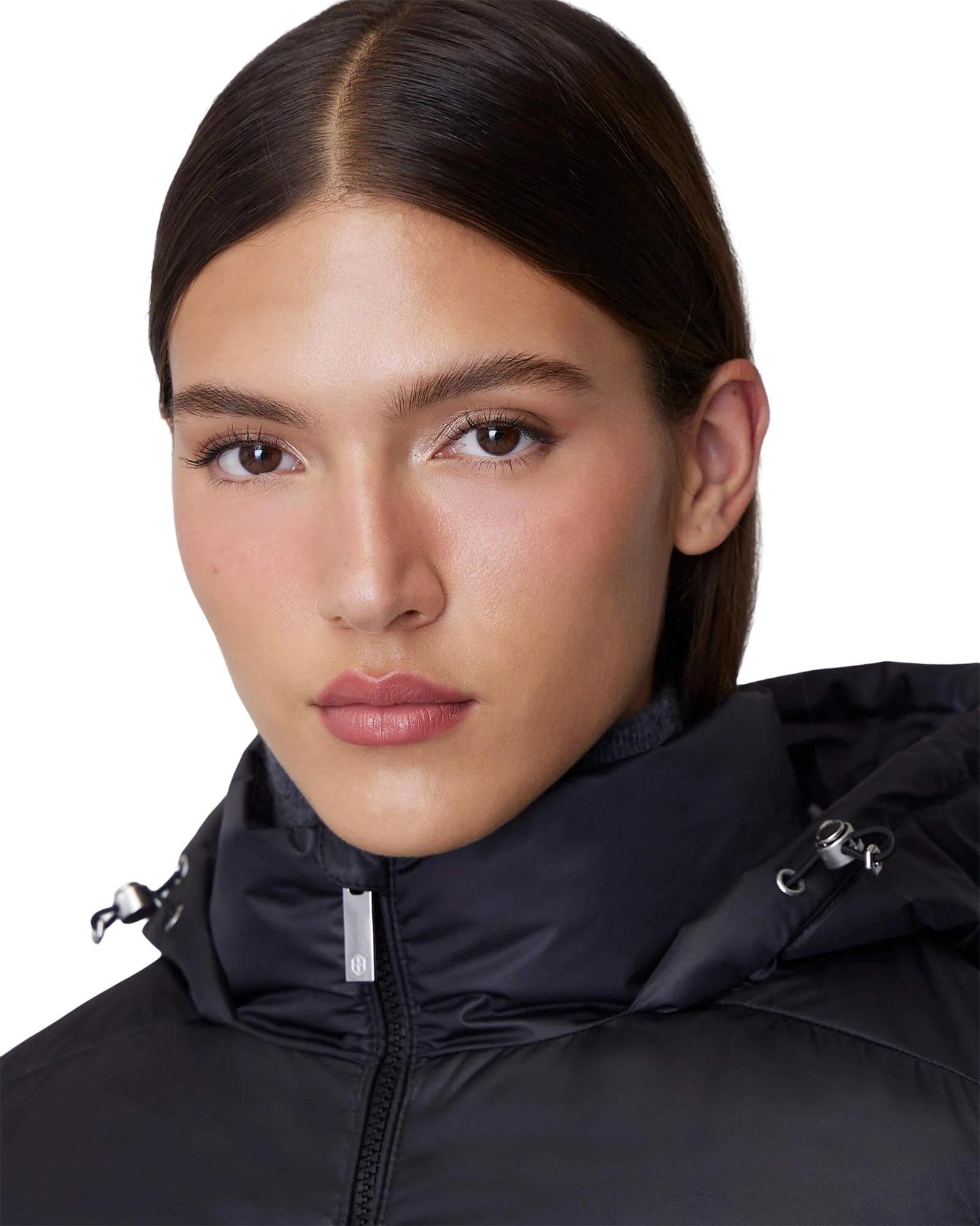 Product gallery image number 6 for product Isabela Lightweight Hooded Waisted Down Jacket - Women's