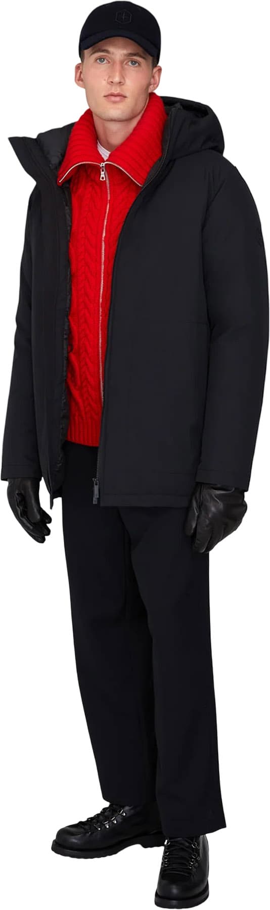Numéro de l'image de la galerie de produits 2 pour le produit Manteau d'hiver en duvet à capuchon Jules - Homme