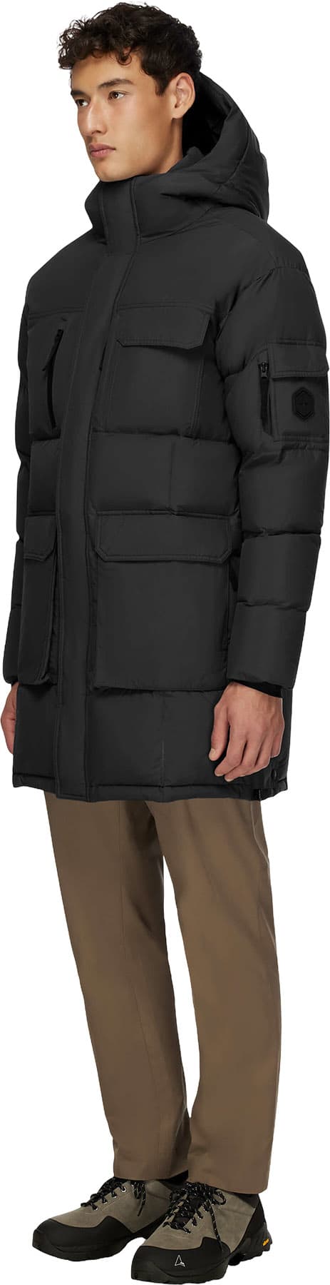 Product gallery image number 7 for product Compass Hooded Recycled Down Winter Jacket - Men's