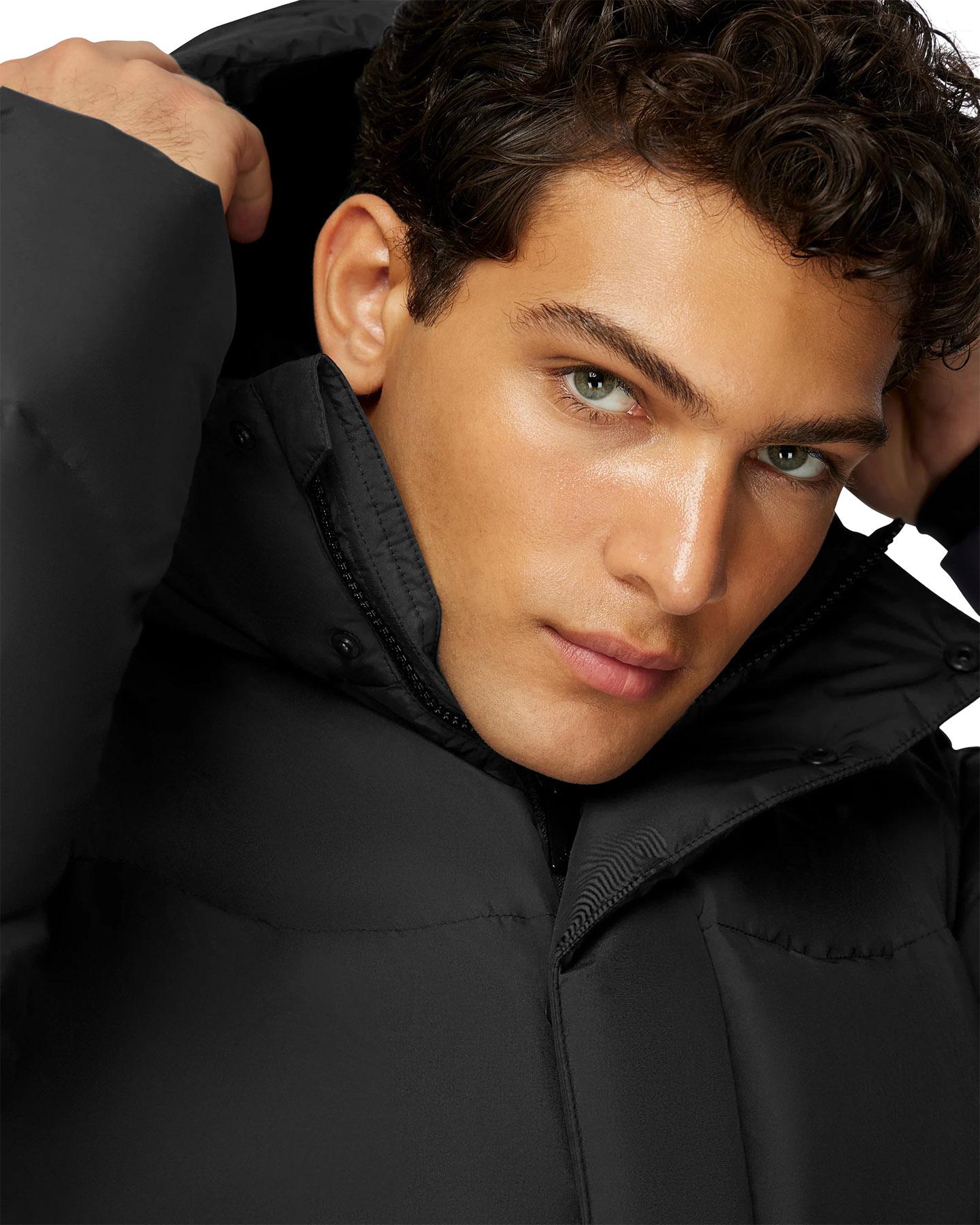 Product gallery image number 3 for product Alexander Hooded Recycled Down Winter Jacket - Men's