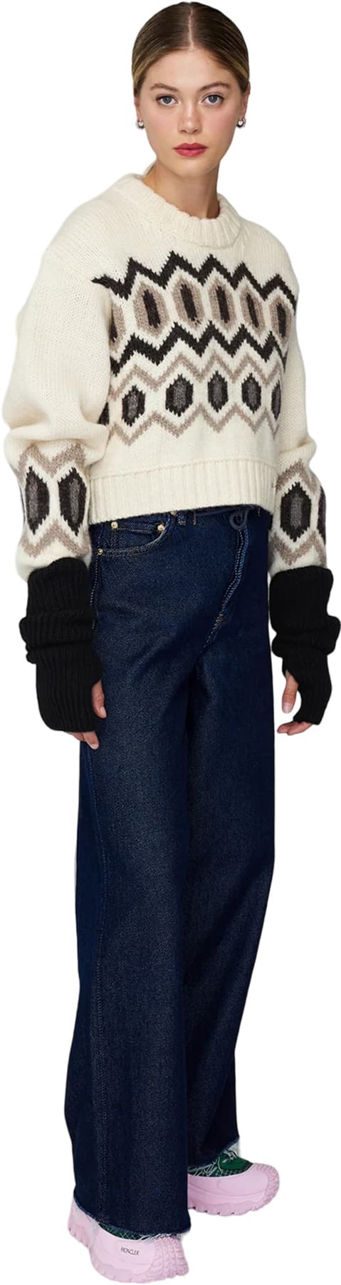 Product gallery image number 3 for product Maria Fingerless Gloves - Women's