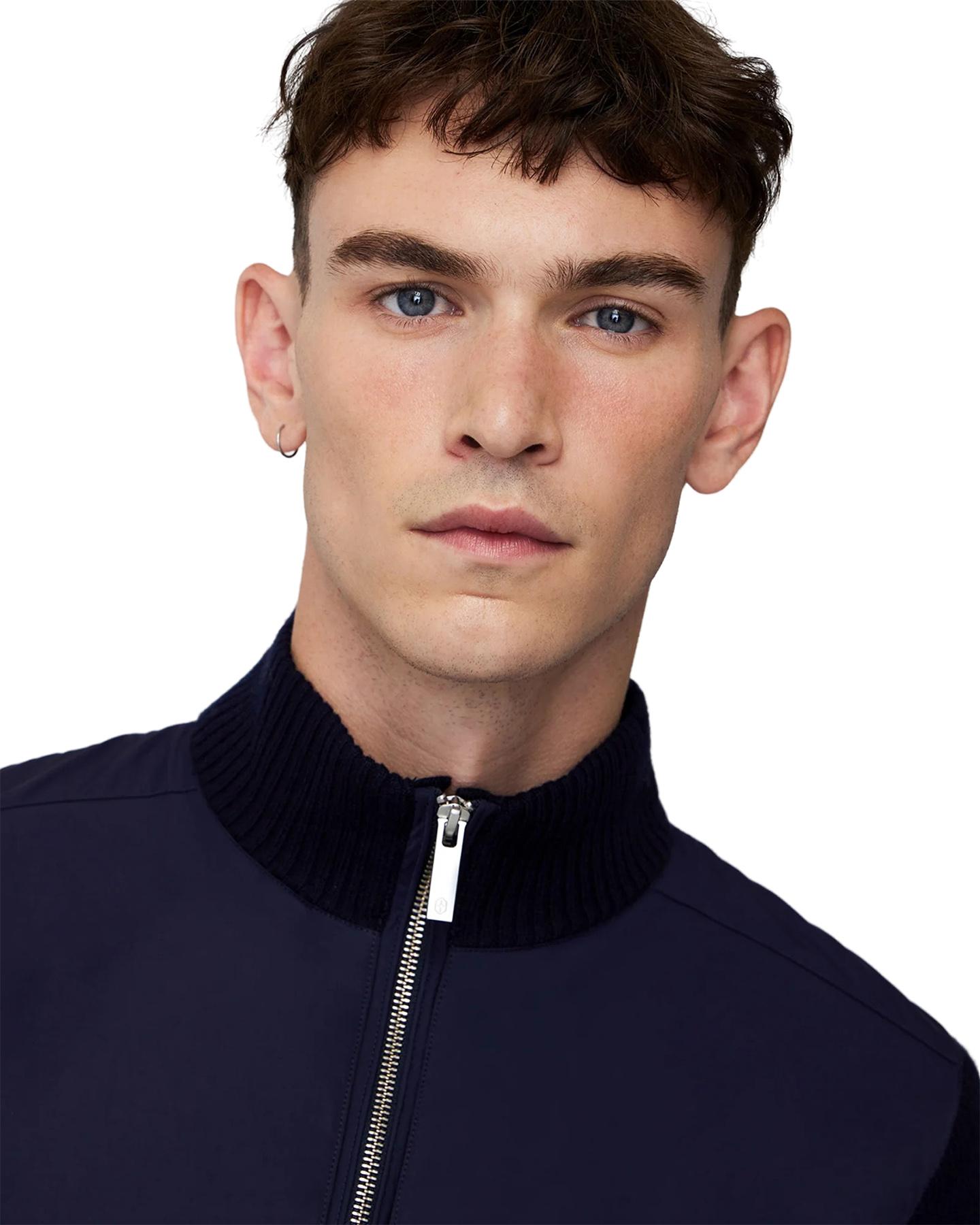 Product gallery image number 4 for product Damien Mockneck Zip Sweater - Men's
