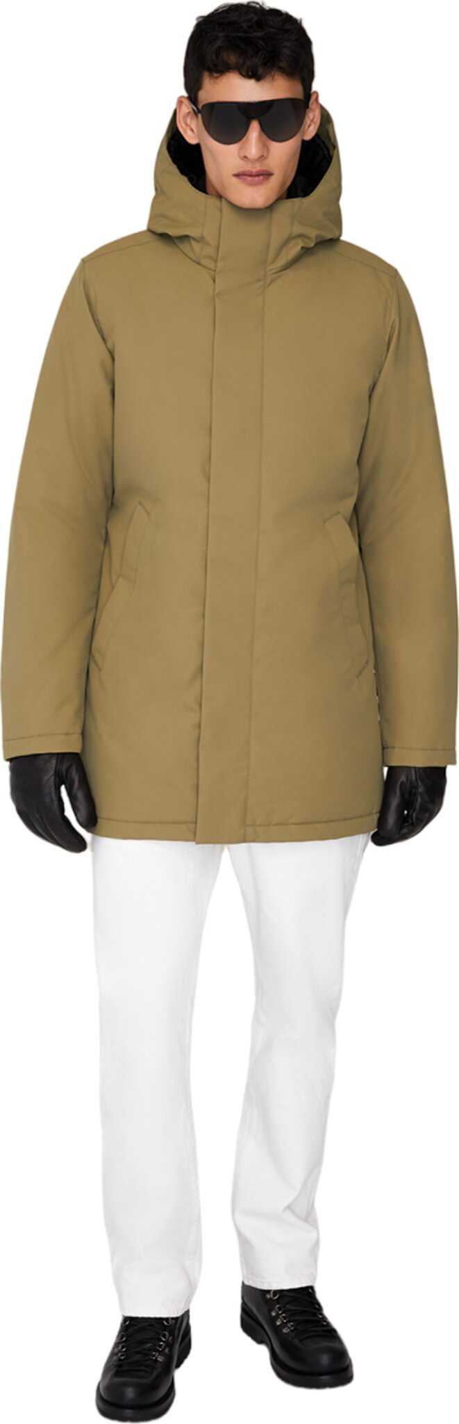 Image de produit pour Manteau d'hiver isolé à capuchon Alban - Ajusté et Droit - Homme