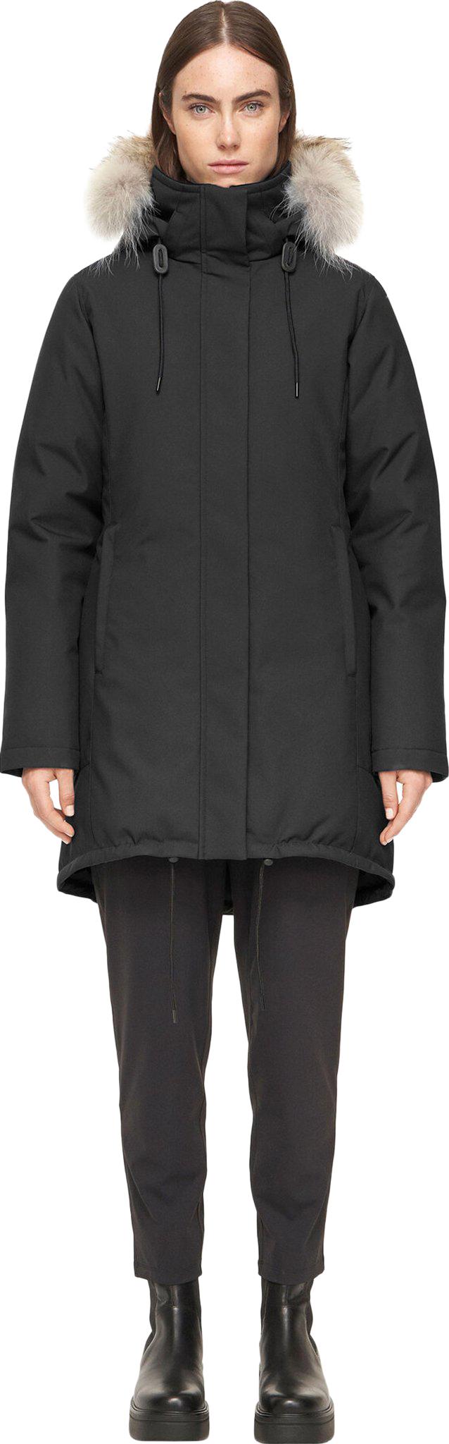 Product gallery image number 10 for product Genia Coyote Fur Down Parka - Women's