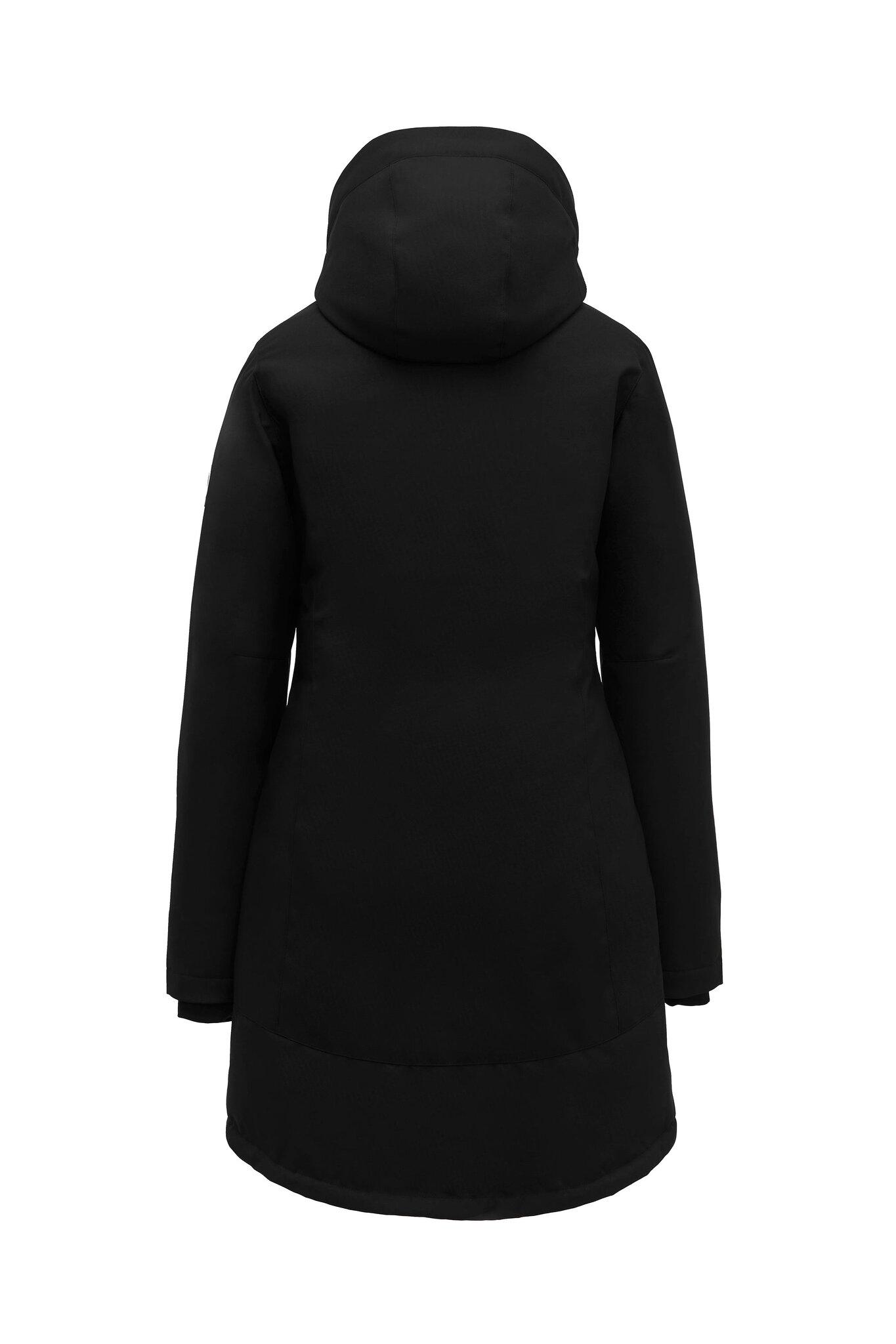 Product gallery image number 2 for product Genia Heritage Hooded Down Winter No Fur Jacket - Semi-Fitted - Women's