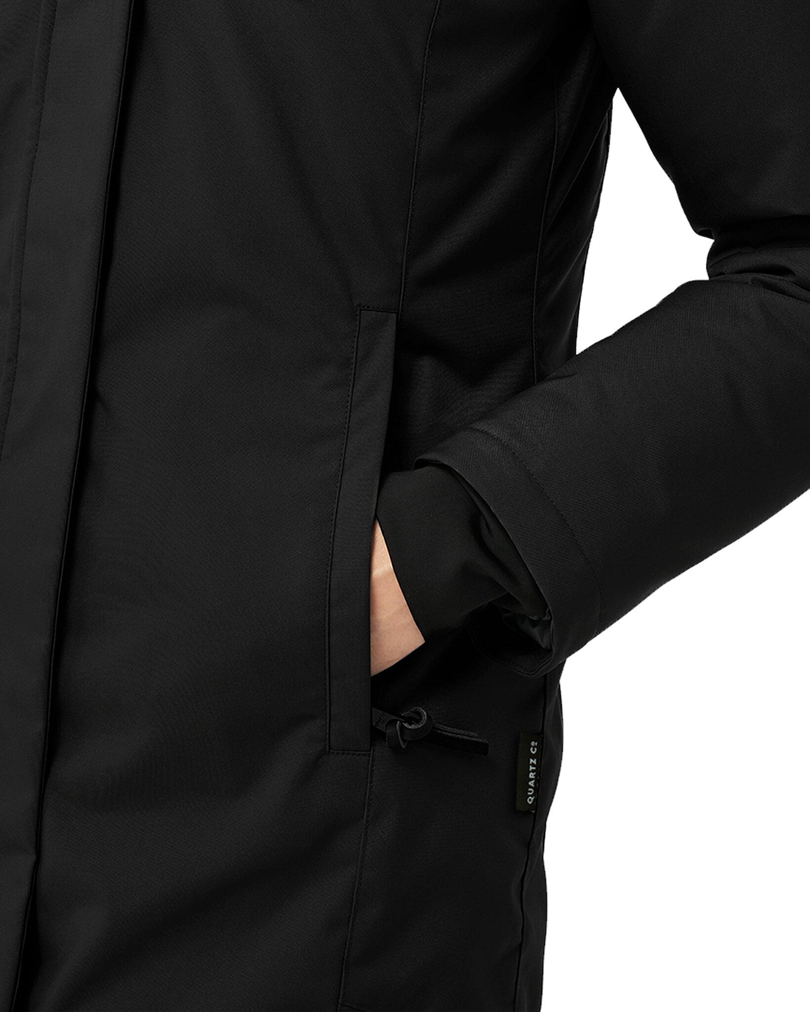 Product gallery image number 5 for product Genia Heritage Hooded Down Winter No Fur Jacket - Semi-Fitted - Women's