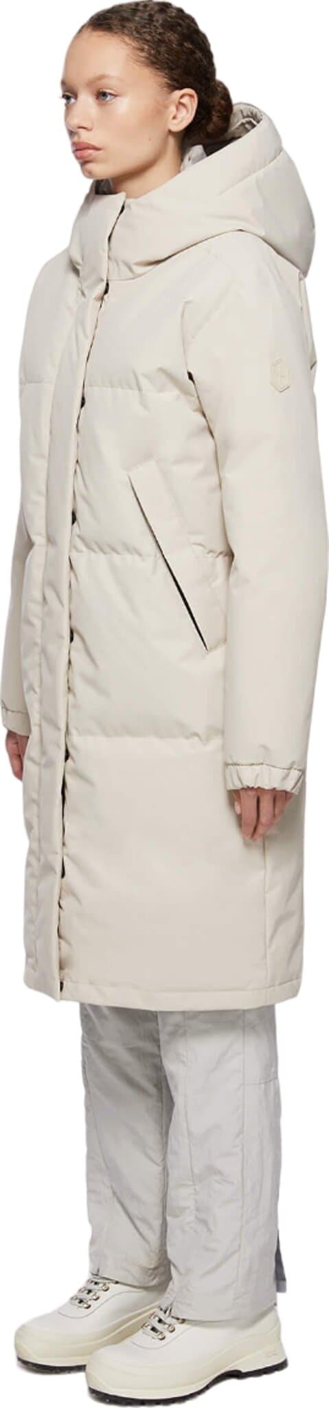 Numéro de l'image de la galerie de produits 4 pour le produit Manteau d'hiver en duvet à capuchon sans fourrure Ines - Surdimensionnée - Femme