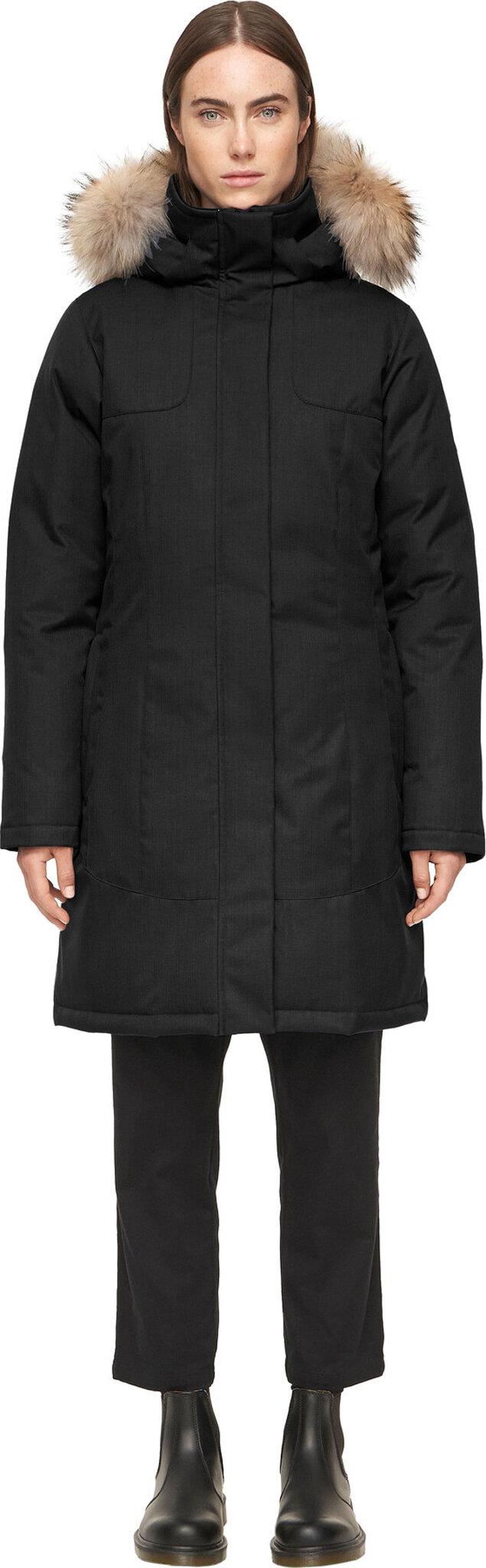 Numéro de l'image de la galerie de produits 1 pour le produit Parka en duvet avec fourrure de raton Finlandais Kimberly - Femme