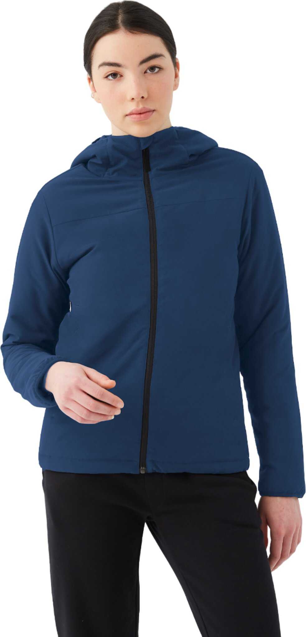 Image de produit pour Manteau de pluie isolé à capuchon Eliza - Femme