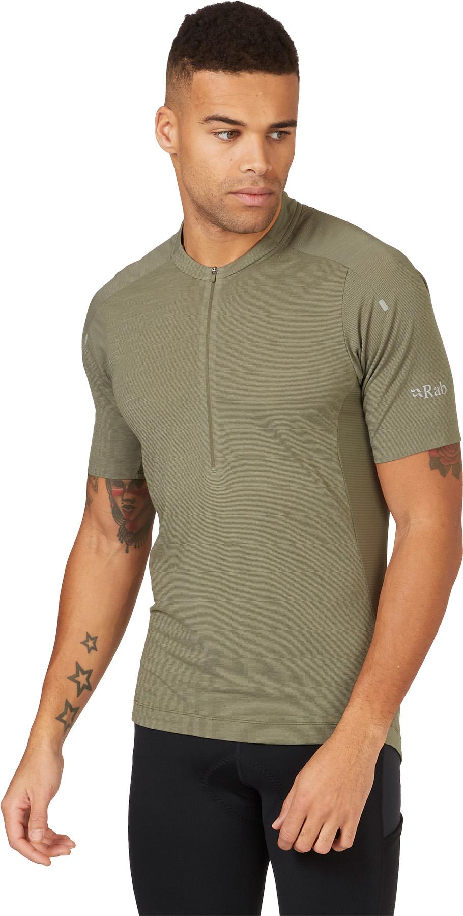 Product gallery image number 6 for product Cindercrino Biking Zip T-Shirt - Men's