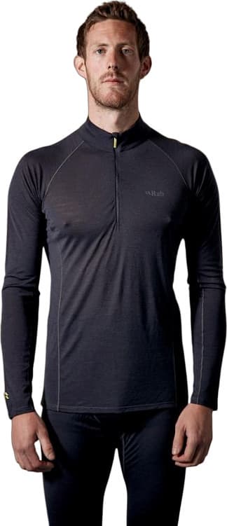 Product gallery image number 1 for product Merino 120 Long Sleeve Zip Tee - Men's