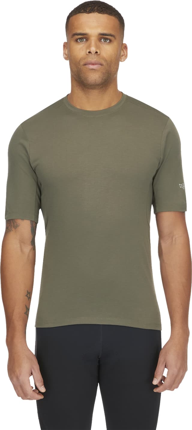 Rab Crimp Elevation T-Shirt – Men's Quick-Dry Tencel Tee For Hiking, Climbing & Casual Wear