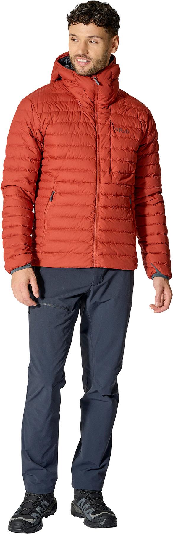 Product gallery image number 4 for product Manteau en duvet Microlight Windstopper - Homme