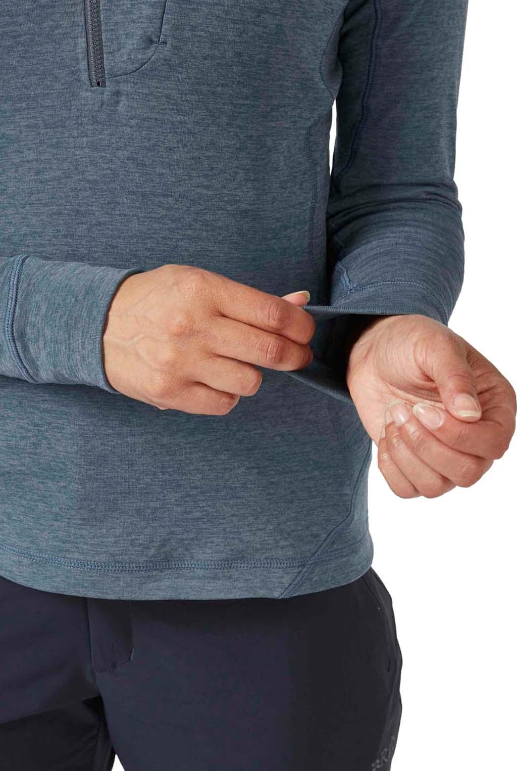 Product gallery image number 4 for product Chandail en molleton à demi-glissière Nexus - Femme