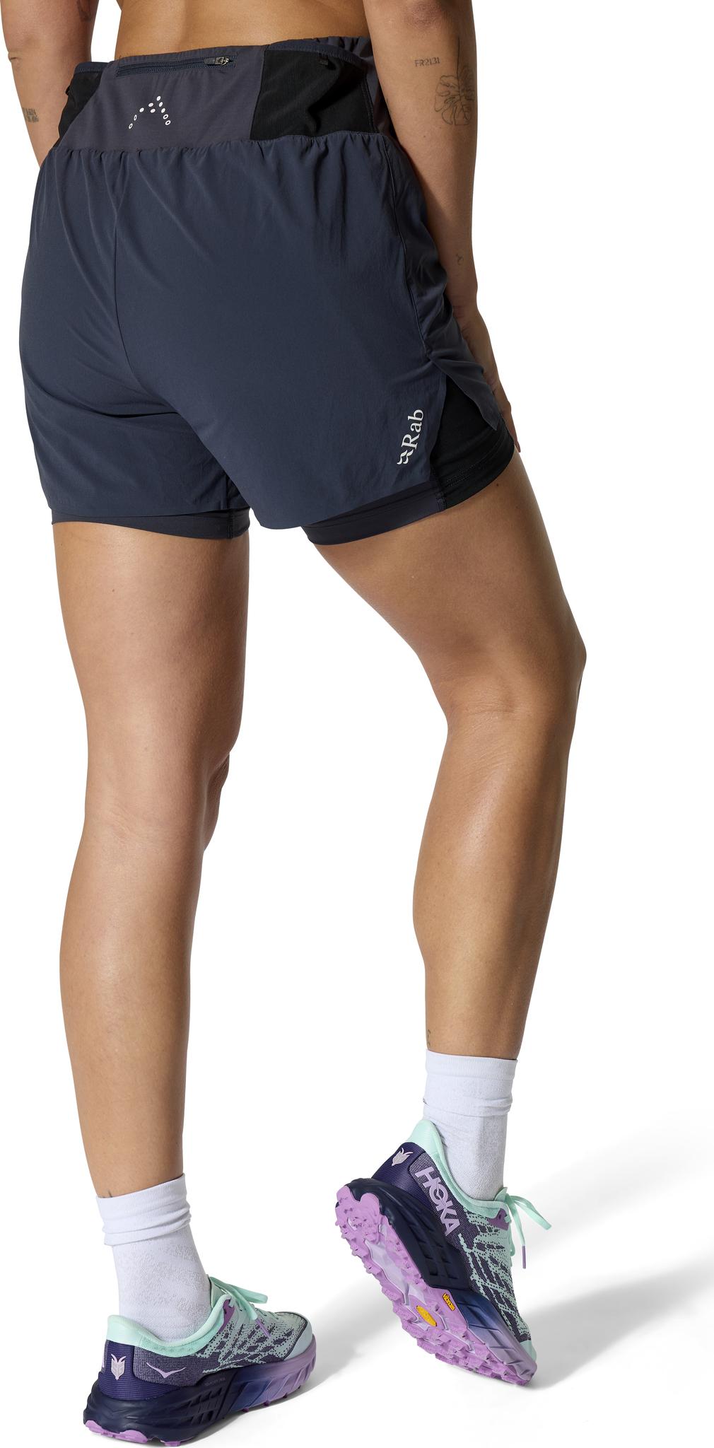Product gallery image number 2 for product Talus 2-in-1 Running Shorts - Women's