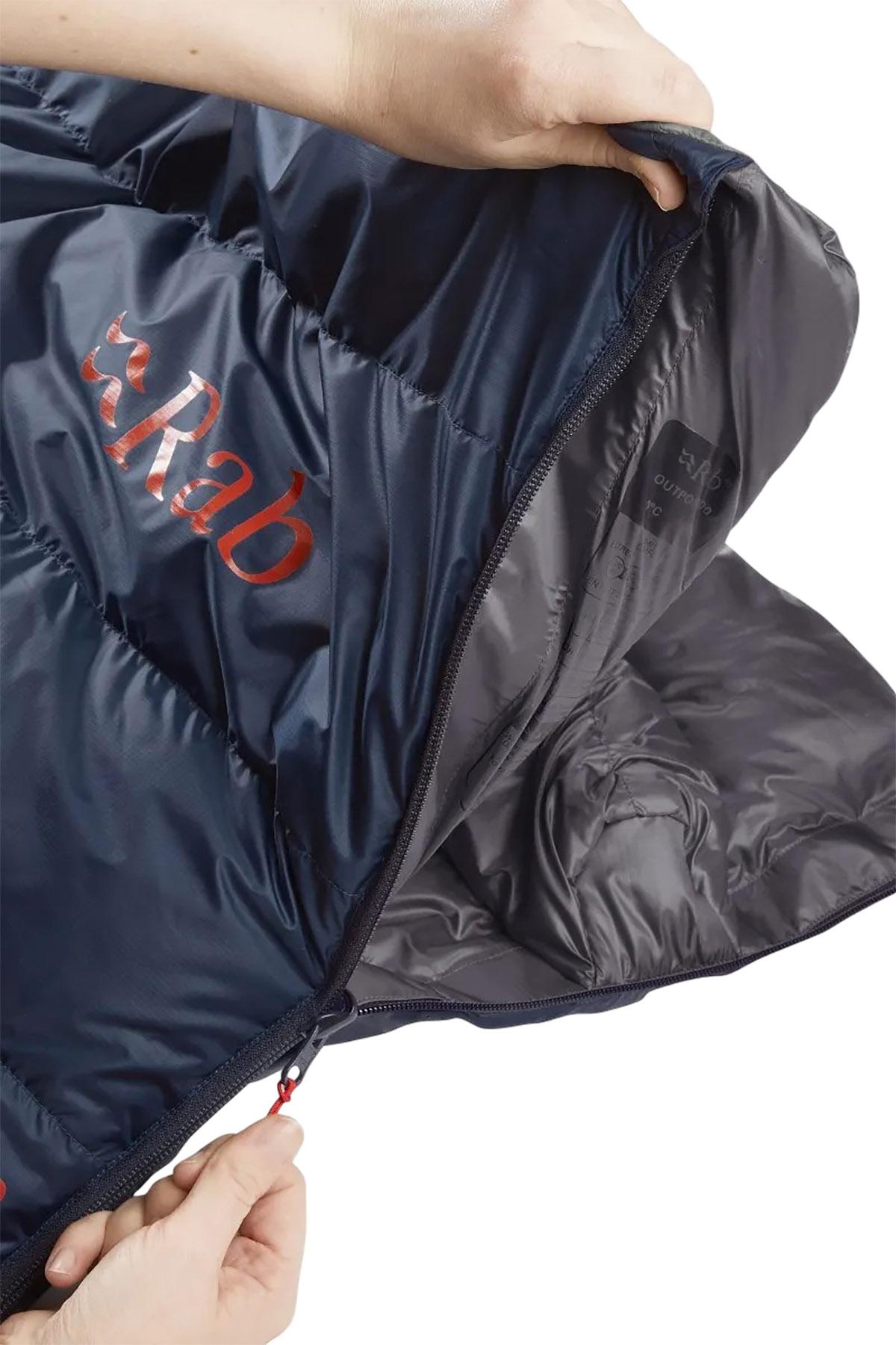 Product gallery image number 4 for product Outpost 500 Down Sleeping Bag Left Zip - Regular 0C / 35F