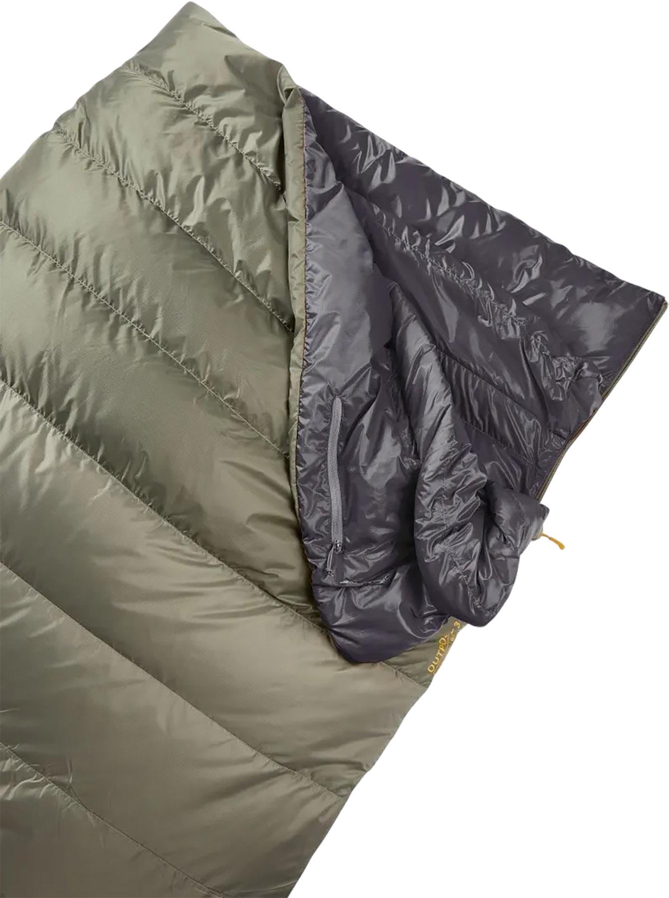 Product gallery image number 3 for product Outpost 300 Down Sleeping Bag Left Zip - Regular - 40°F/5°C