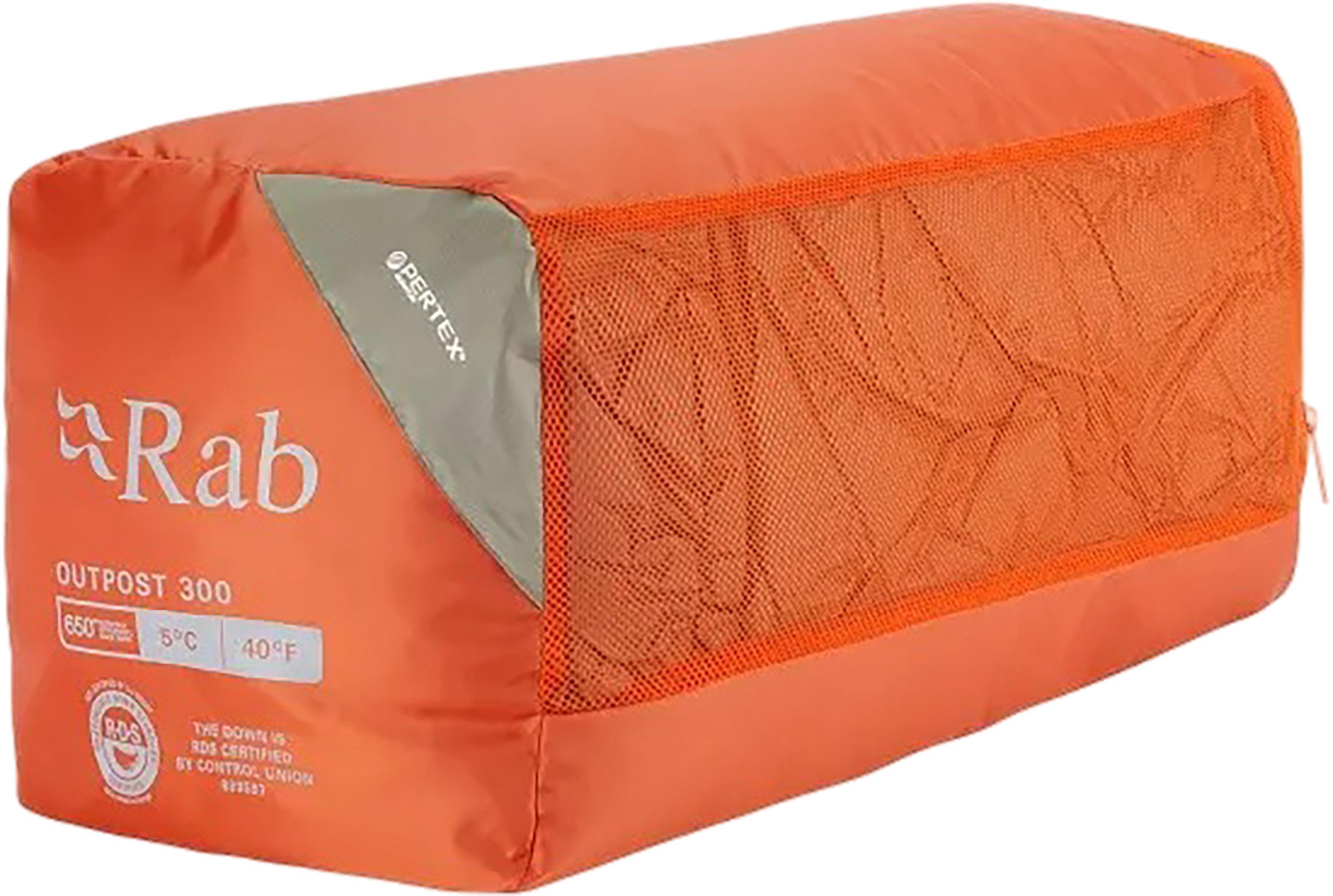 Product gallery image number 7 for product Outpost 300 Down Sleeping Bag Left Zip - Regular - 40°F/5°C