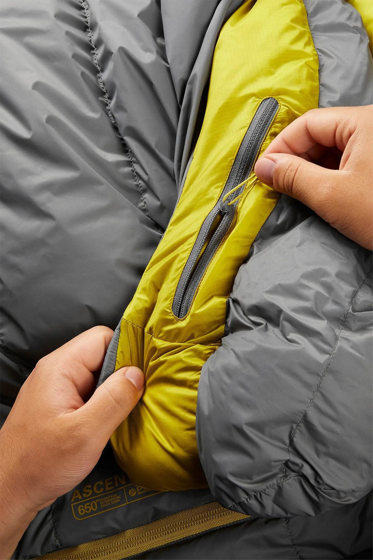 Numéro de l'image de la galerie de produits 4 pour le produit Sac de couchage en duvet Ascent Pro 400 -2°C/28°F - Unisexe