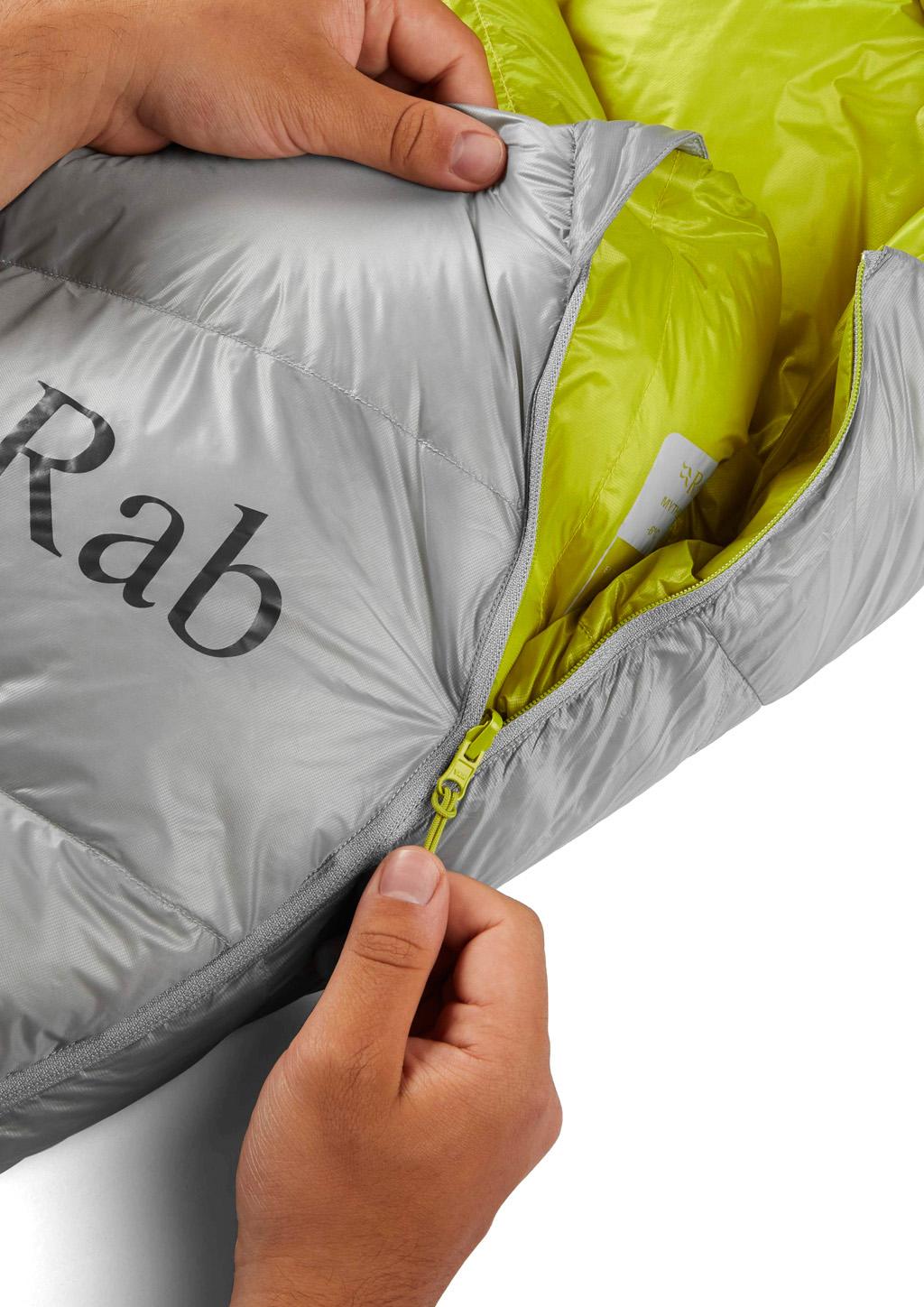 Numéro de l'image de la galerie de produits 7 pour le produit Sac de couchage en duvet à glissière gauche Mythic 400 - Régulier -6C / 20F
