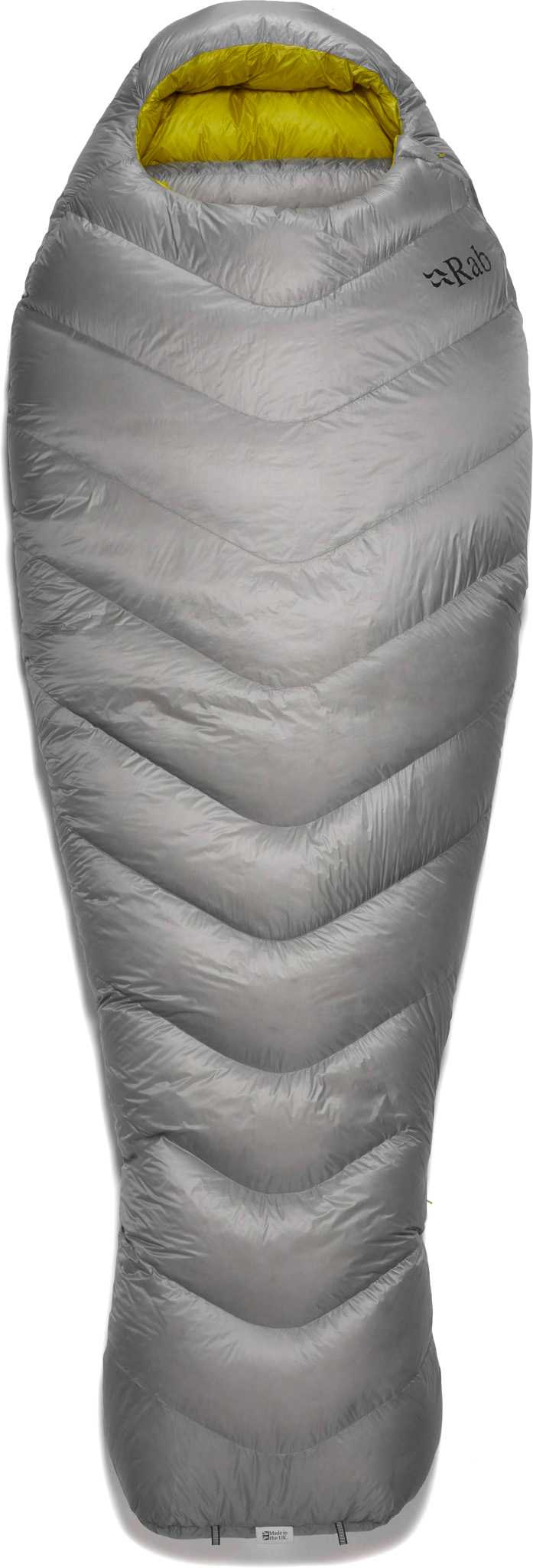 Image de produit pour Sac de couchage en duvet à glissière gauche Mythic 600 - Régulier -12C / 10F