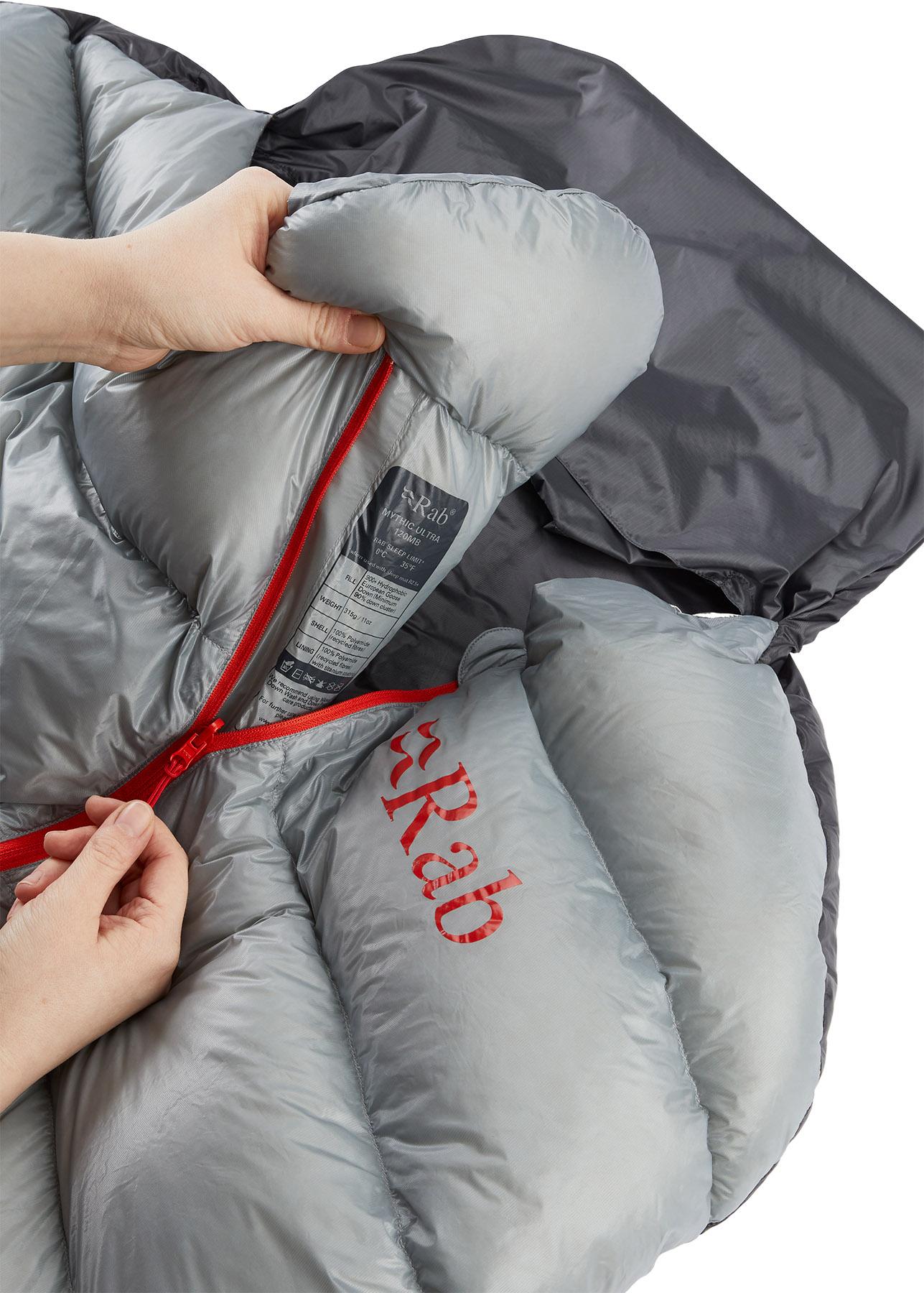 Product gallery image number 11 for product Mythic Ultra 120 Modular Left Zip Sleeping Bag - Regular