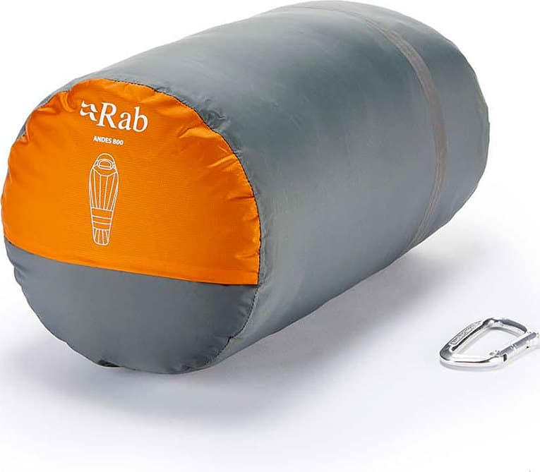 Product gallery image number 4 for product Andes 800 Down Sleeping Bag Left Zip - Regular 7.6F/-22C