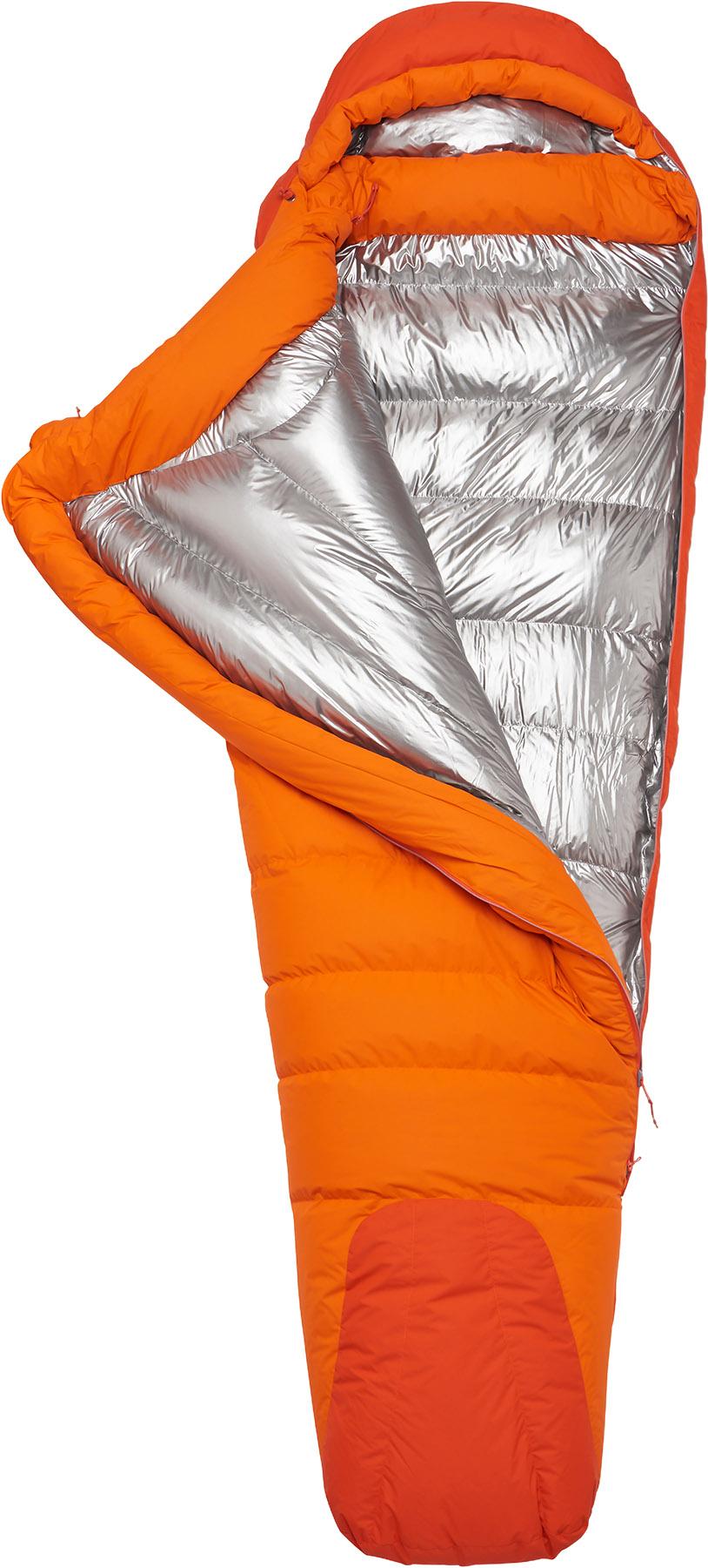 Numéro de l'image de la galerie de produits 2 pour le produit Sac de couchage en duvet à glissière gauche Andes Windstopper 800 - Régulier
