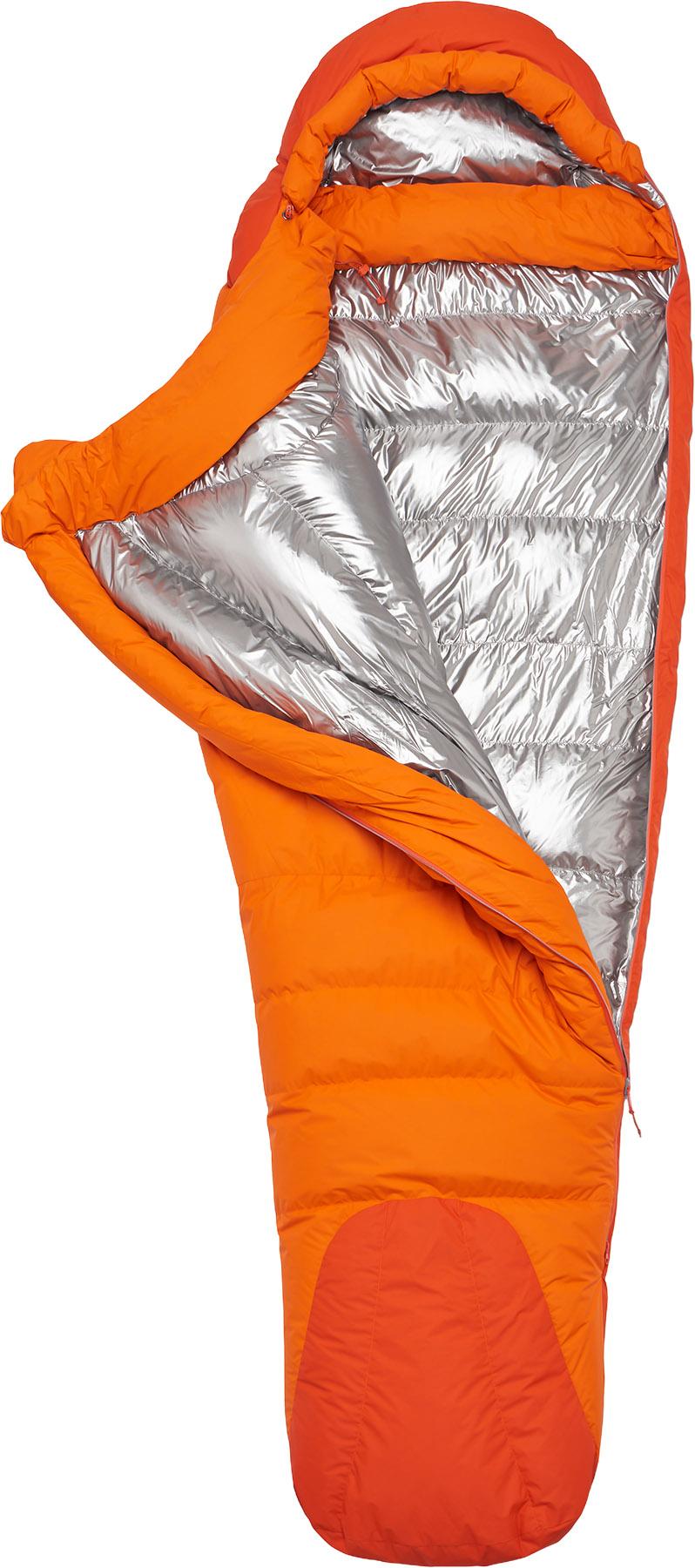 Numéro de l'image de la galerie de produits 2 pour le produit Sac de couchage en duvet à glissière gauche Andes Windstopper 800 - Régulier - Femme