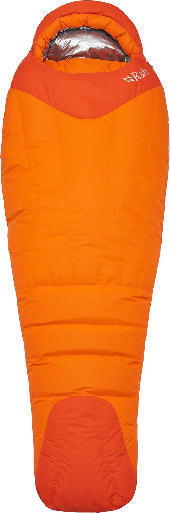 Image de produit pour Sac de couchage en duvet à glissière gauche Andes Windstopper 800 - Régulier - Femme