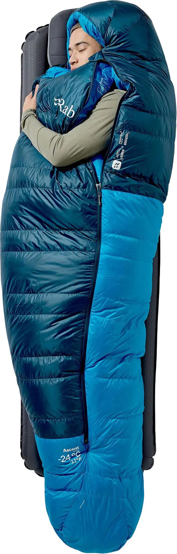 Product gallery image number 9 for product Ascent Down Sleeping Bag -6°C/21°F