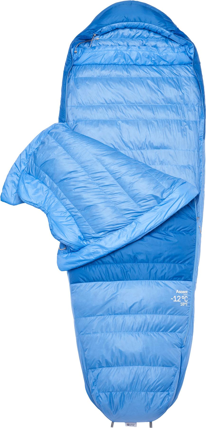 Numéro de l'image de la galerie de produits 6 pour le produit Sac de couchage en duvet Ascent -12 °C/10 °F - Régulier - Femme