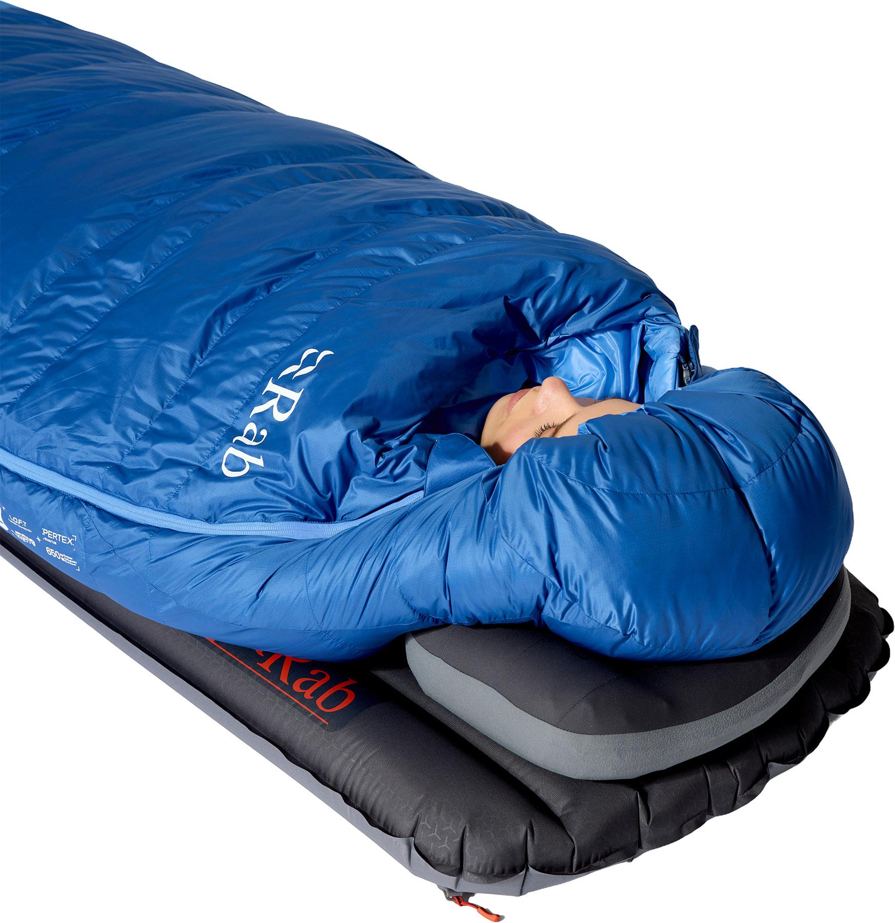 Numéro de l'image de la galerie de produits 2 pour le produit Sac de couchage en duvet Ascent -12 °C/10 °F - Régulier - Femme