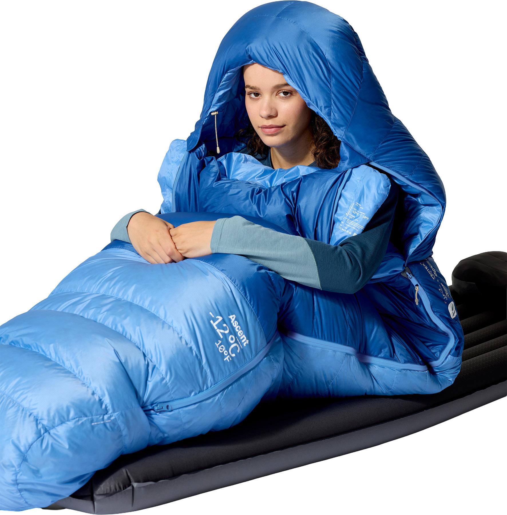 Numéro de l'image de la galerie de produits 5 pour le produit Sac de couchage en duvet Ascent -12 °C/10 °F - Régulier - Femme