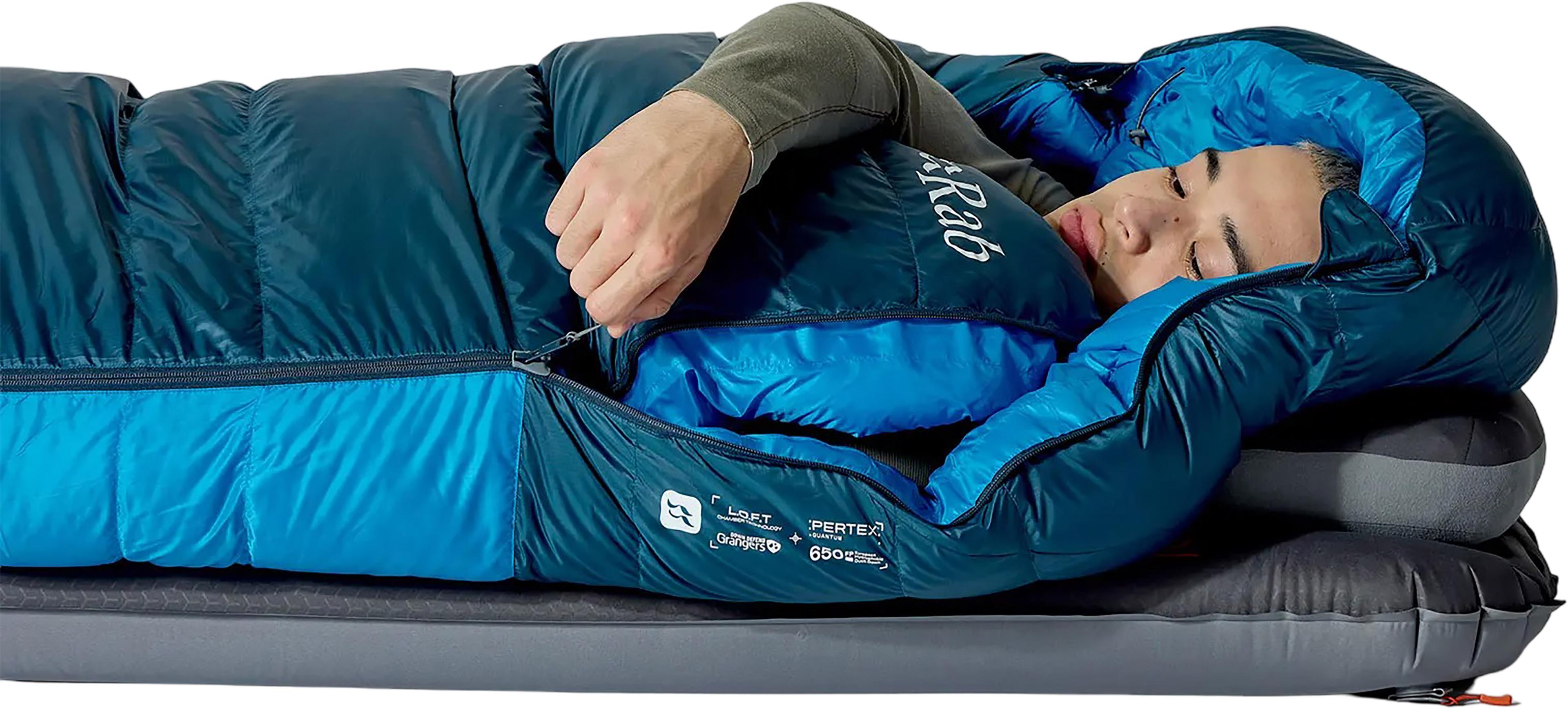 Product gallery image number 2 for product Sac de couchage en duvet Ascent -24°C/-11°F