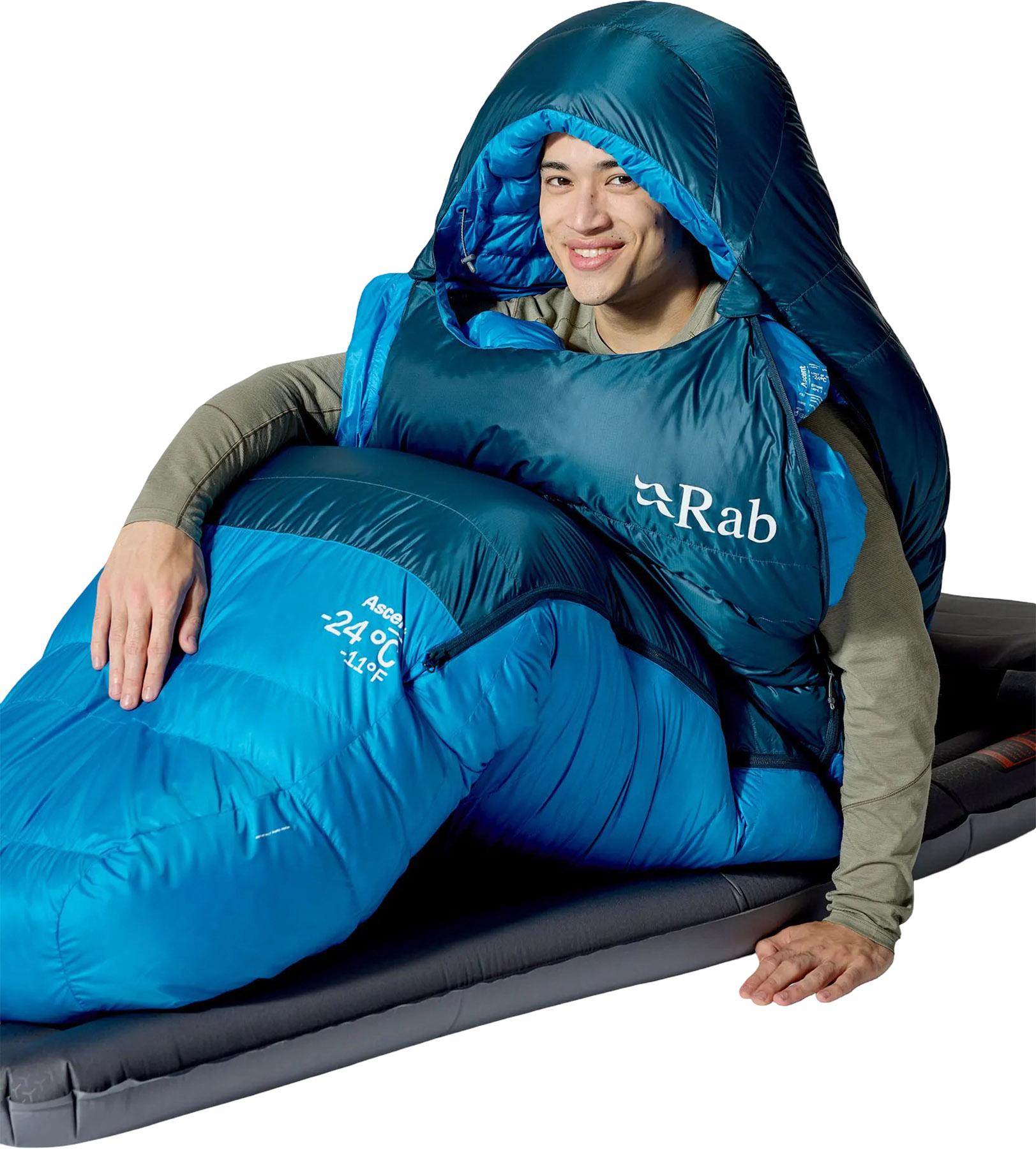 Product gallery image number 4 for product Sac de couchage en duvet Ascent -24°C/-11°F