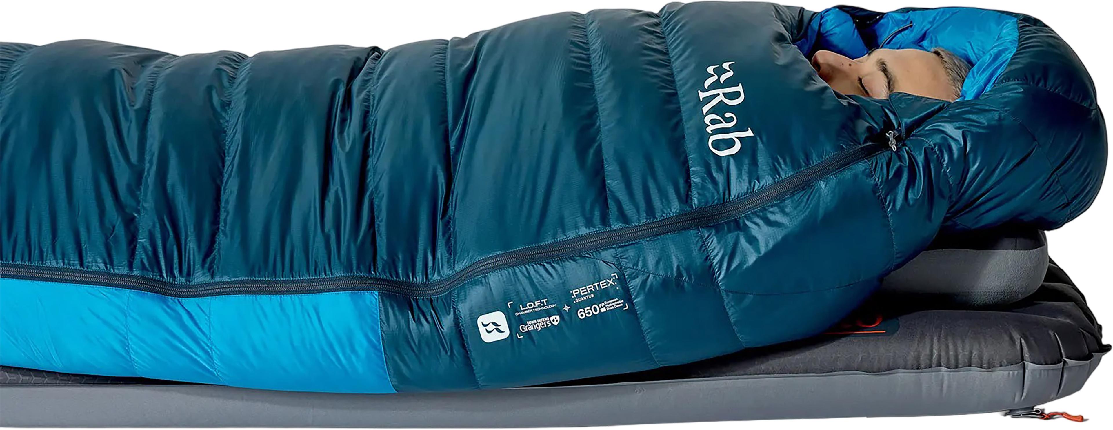 Product gallery image number 5 for product Sac de couchage en duvet Ascent -24°C/-11°F