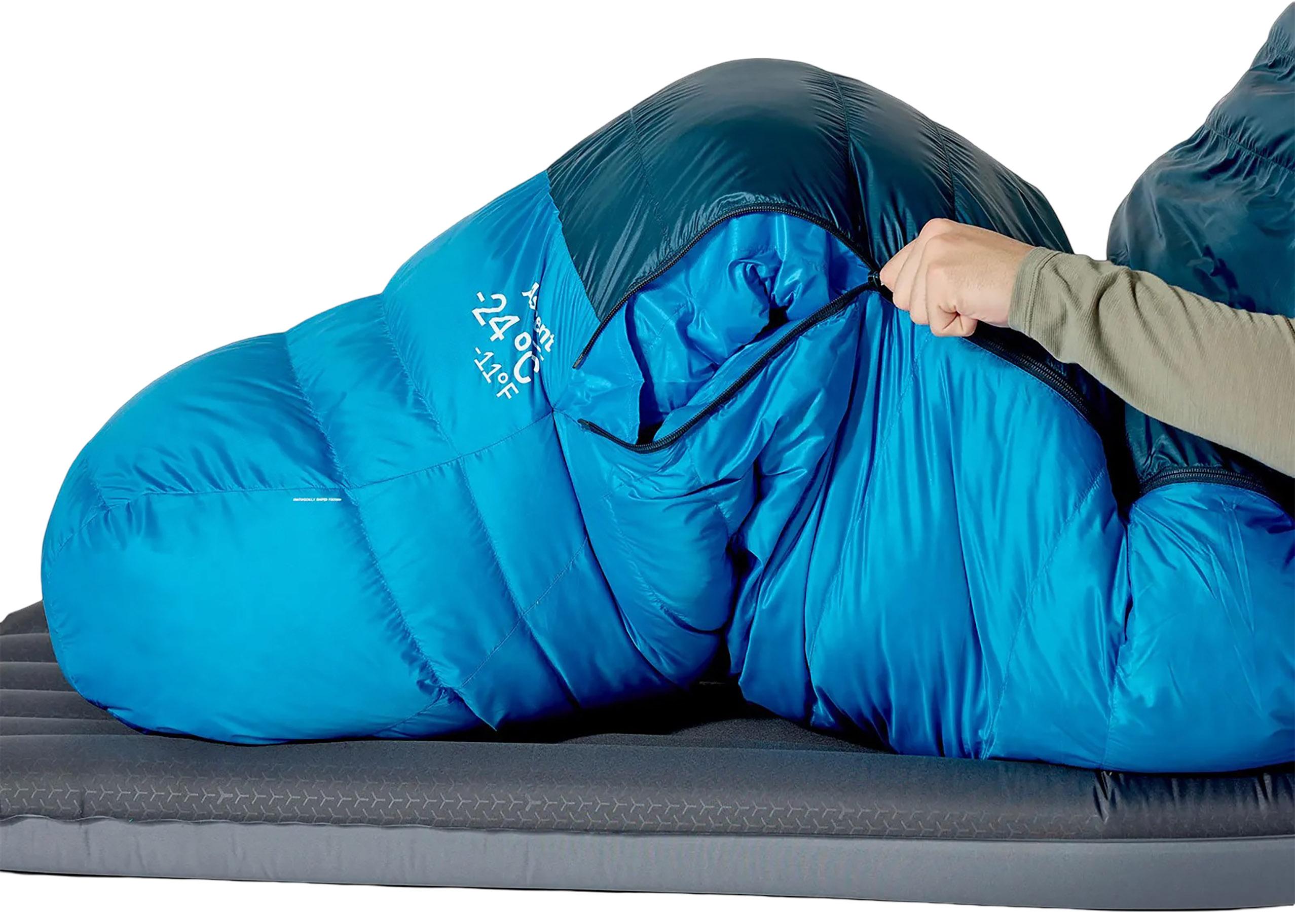 Product gallery image number 7 for product Sac de couchage en duvet Ascent -24°C/-11°F