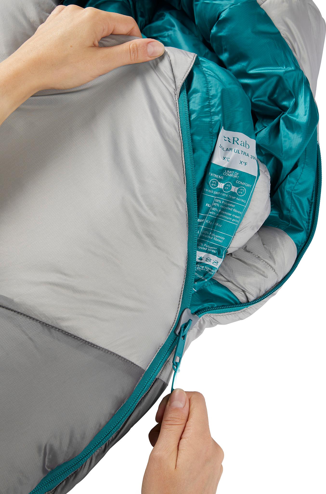 Product gallery image number 3 for product Solar Ultra 3 -13°C/10°F Sleeping Bag - Women's