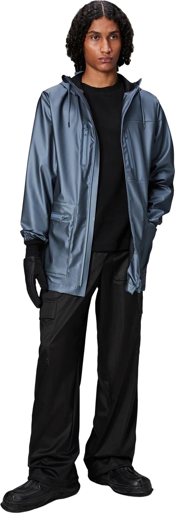 Product gallery image number 4 for product Cargo Long Rain Jacket - Unisex