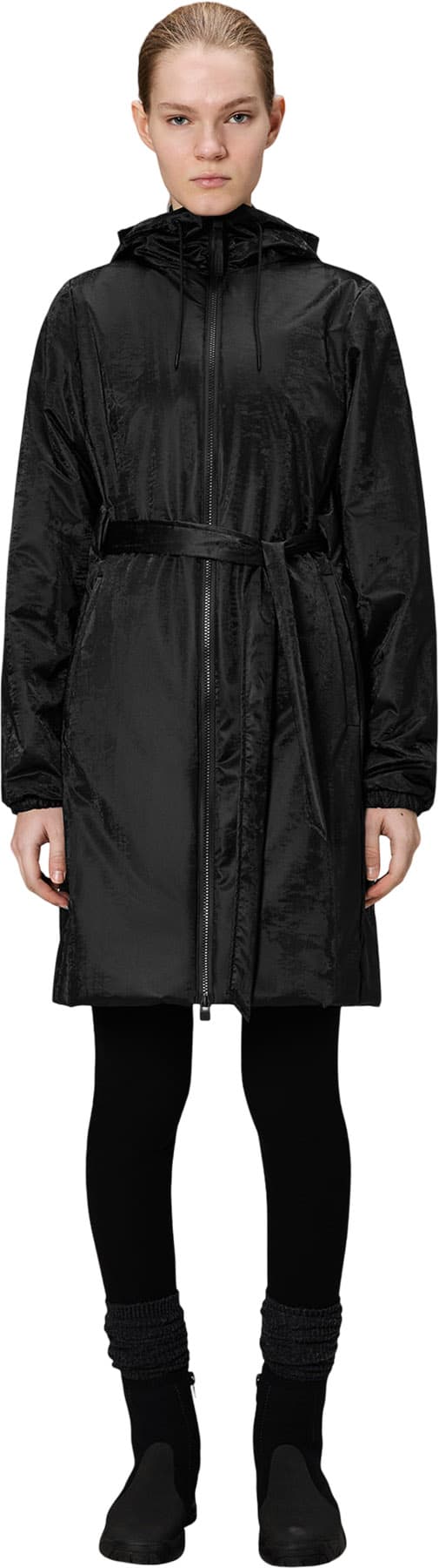 Numéro de l'image de la galerie de produits 1 pour le produit Manteau courbé long isolé Lohja - Femme