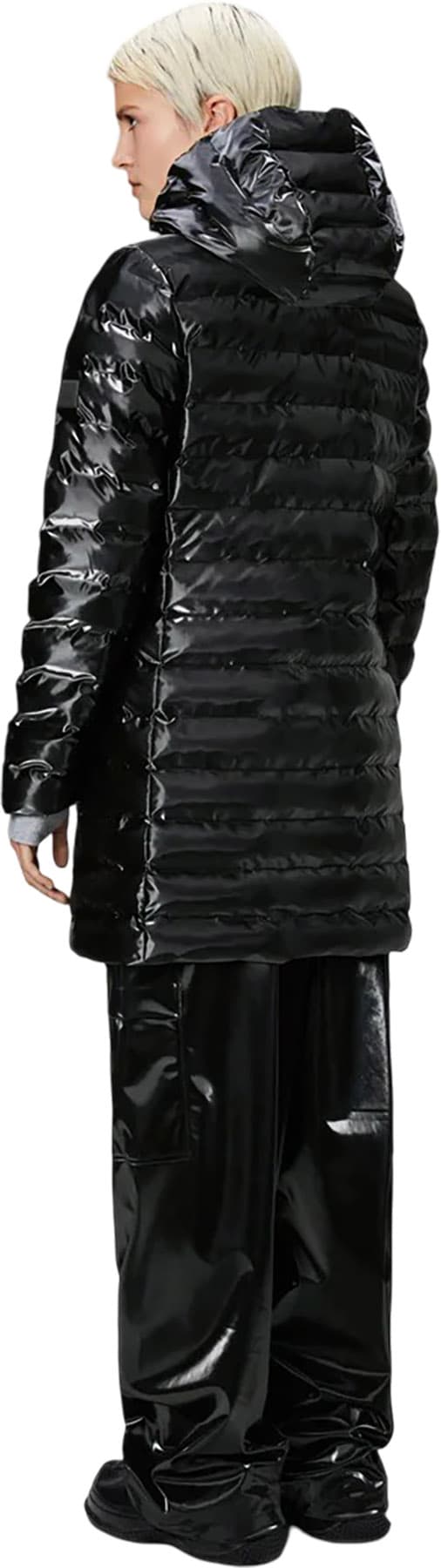 Product gallery image number 2 for product Lohja Long Puffer Curve Jacket - Women's