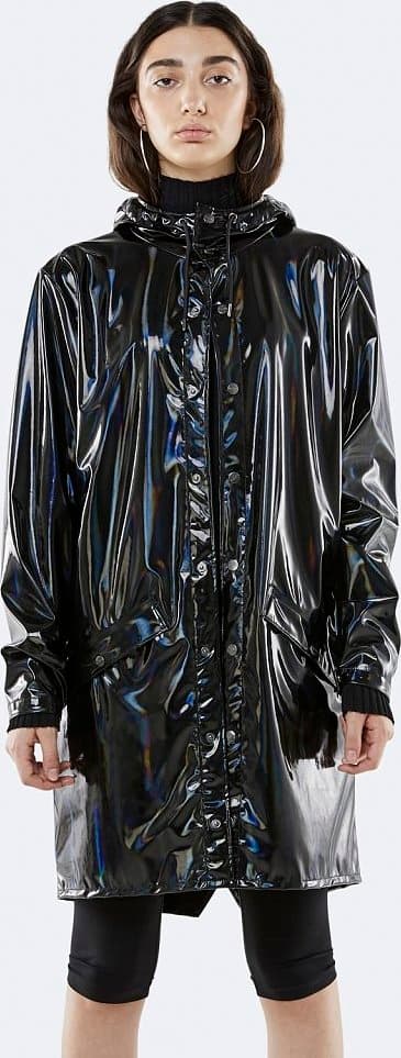 Product gallery image number 3 for product Holographic Long Jacket - Unisex