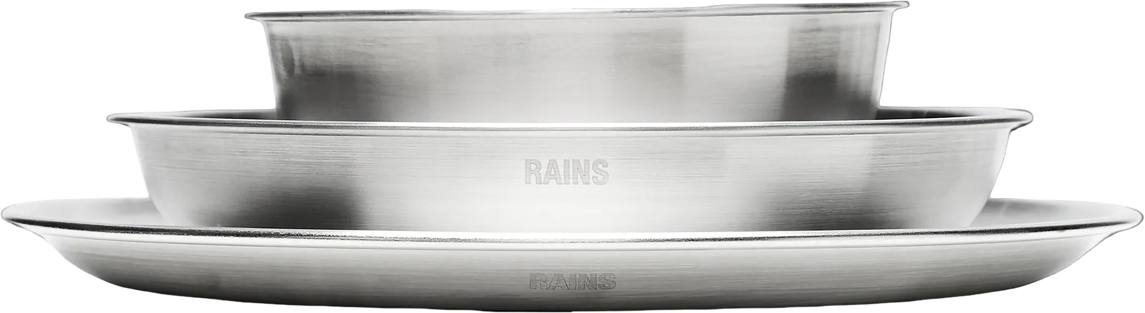 Product gallery image number 5 for product Stainless Steel 2-Pack Deep Plates