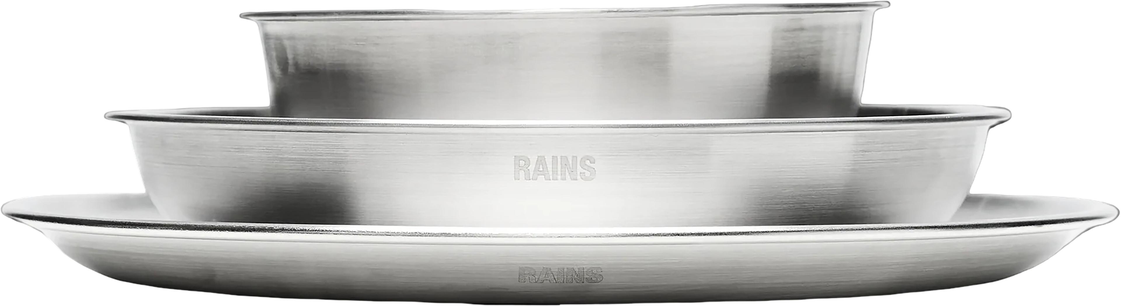 Product gallery image number 2 for product Stainless Steel 2-Pack Plates